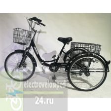 Складной электровелосипед для взрослых Дункан Трицикл 24 дюймов колеса