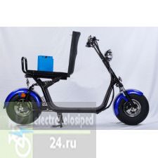Электросамокат с сиденьем Fat-Scooter City Coco X1 (1200w 72v 16Ah)