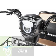 Электровелосипед трехколесный (трицикл) Rutrike S1 V2 Lux (в комплекте 18Ач, с крышей)