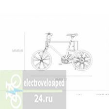 Электровелосипед Эльтреко YunBike C1