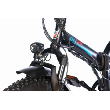 Электровелосипед фэтбайк E-motions OxyVolt FAT 20" All Mountain Double 2 Turbo (48v 24,5 Ah) полный привод 2021